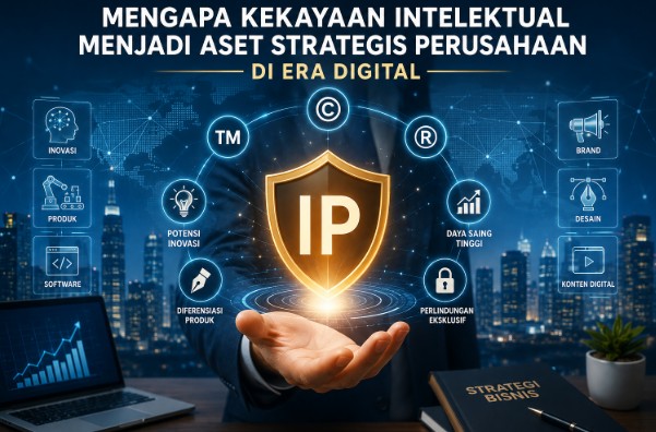 MENGAPA KEKAYAAN INTELEKTUAL MENJADI ASET STRATEGIS PERUSAHAAN DI ERA DIGITAL